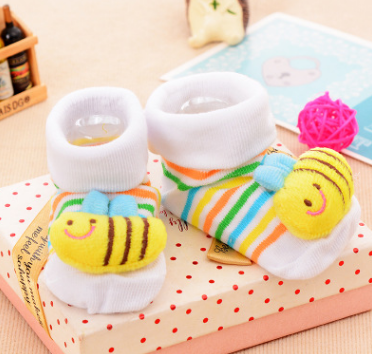 Style: 5, Size: Big - Cotton Baby Socks Christmas Socks For Newborns Gift Animal Lot Anti Slip With Rubber Soles For Child Boy Girl Newborn Baby Socks