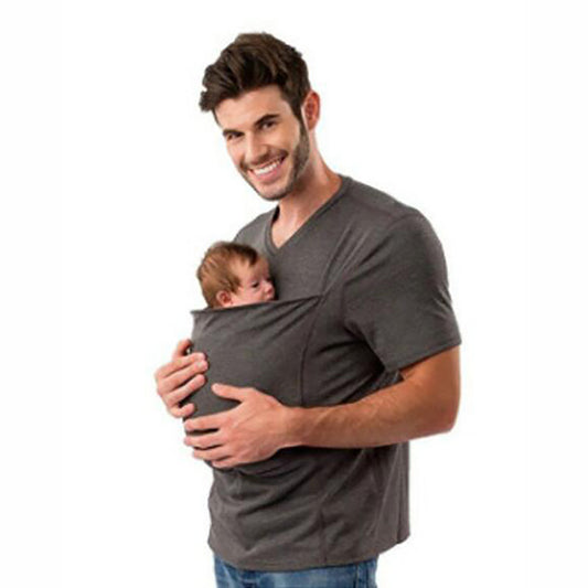 style: Dad Coffee, Size: M - Mom Carrier Baby Tshirt Cloth