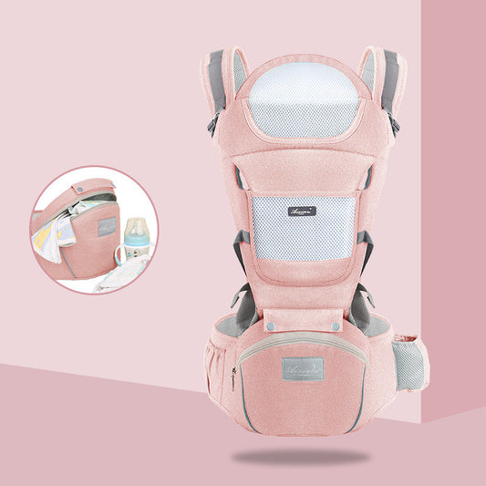 Color: Pink, Style: A Style - Baby waist stool