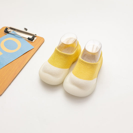 style: I, Shoe size: 22or23 - Children Floor Socks Baby Cartoon Toddler Socks