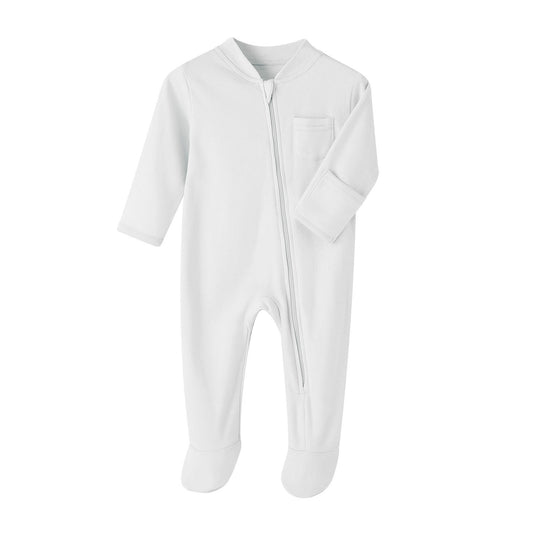 Color: Beige, Child size:  3M - Newborn Clothes Long-Sleeved Baby Onesies