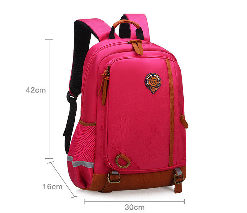 Color: Red, Size: 42cm - Children's Multifunctional Backpack