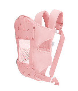 Color: Pink, style: Large - Front And Back Dual-Purpose Back Type Multifunctional Lightweight Waist Stool For Outing Simple Baby Carrier