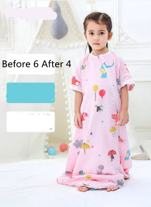 Size: 120cm, style: B - Baby Sleeping Bag Spring And Autumn Thin section Baby Summer Young Children Gauze Kick-proof Quilt Newborn Spring And Summer Seasons Universal