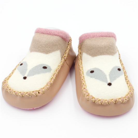 Color: Brown, Size: 12cm - Baby Floor Socks