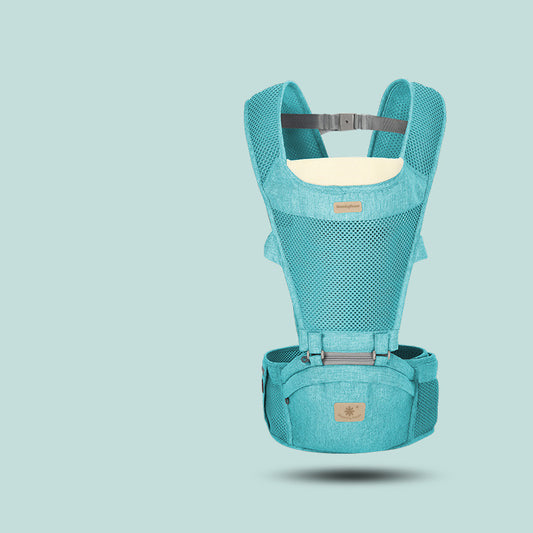 Color: Green - Baby waist stool baby carrier