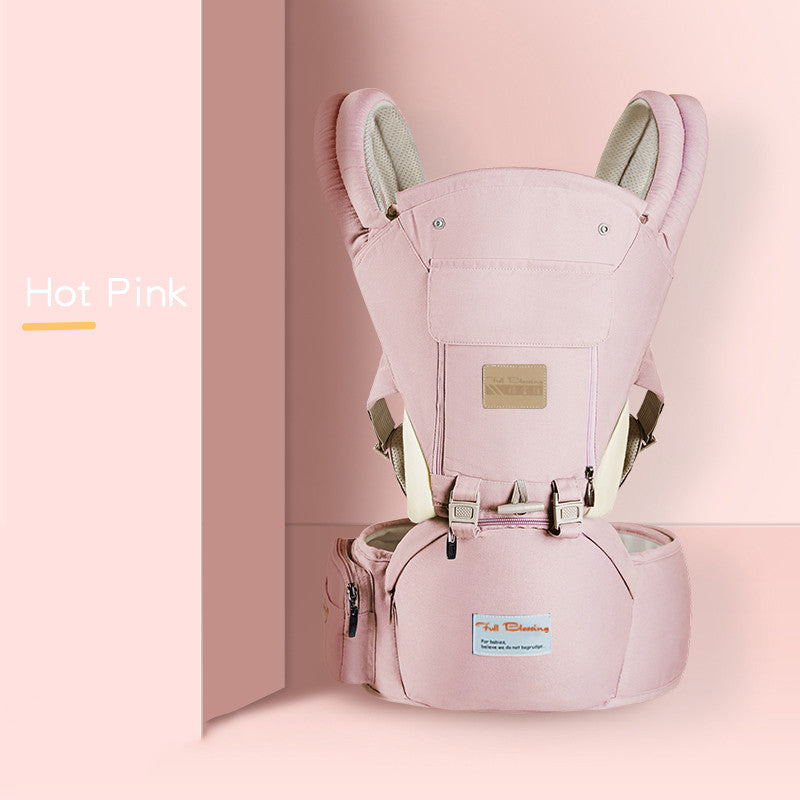 Color: Pink - Baby waist stool baby carrier