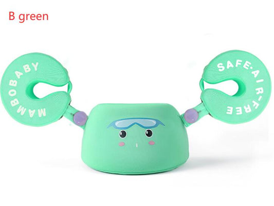 Color: Green, style: B - Baby Swimming Ring floating Floats