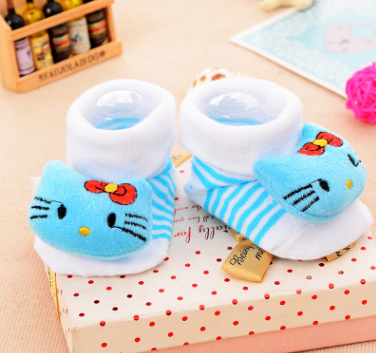 Style: 17, Size: Big - Cotton Baby Socks Christmas Socks For Newborns Gift Animal Lot Anti Slip With Rubber Soles For Child Boy Girl Newborn Baby Socks