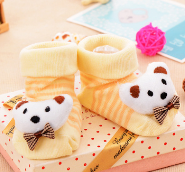 Style: 14, Size: Big - Cotton Baby Socks Christmas Socks For Newborns Gift Animal Lot Anti Slip With Rubber Soles For Child Boy Girl Newborn Baby Socks