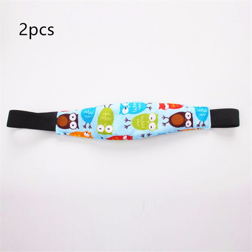 Style: 2pcs Set3 - Pram Car Safety Seat Sleep Positioner Stroller Baby Head Support Fastening Belt Adjustable Pram Strollers Accessories