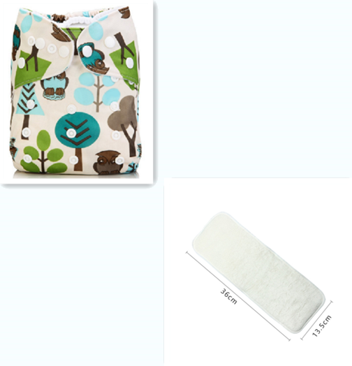 Color: F29 witha diaper - Baby Cloth Diapers, Washable Diapers