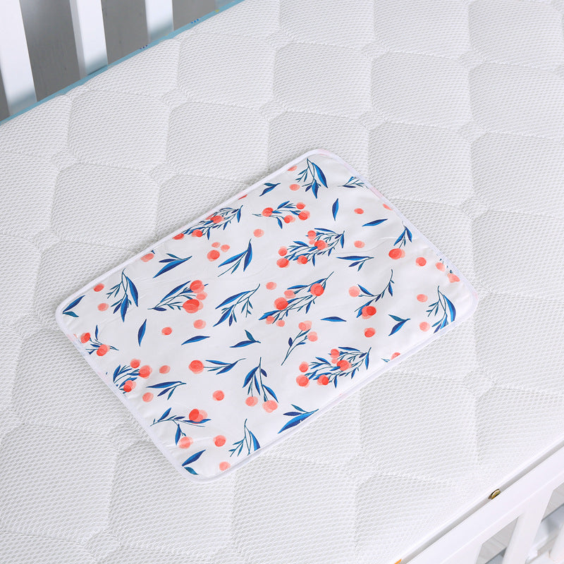 Baby cotton portable diaper changing pad