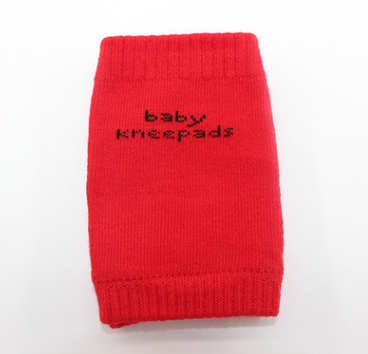 Color: Red 5pcs, Style: 2 - Terry Child Knee Pad Elbow Summer Baby Baby Crawling Socks Socks Dispensing Anti-skid Sports Safety