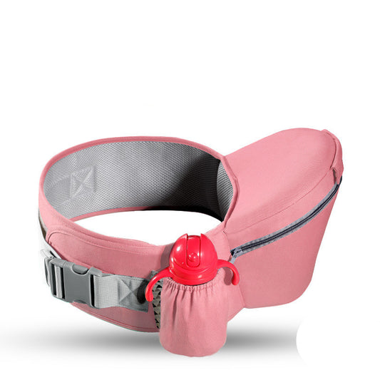 Color: Pink, style: Cotton - Baby Carrier Waist Stool Walker Baby Carrier Carry Belt
