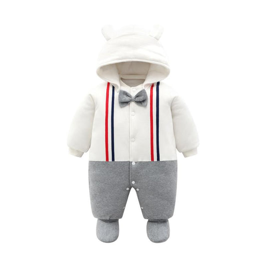 Color: 11 stytle, Size: 3m - The baby thickens the onesie