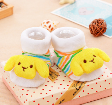 Style: 8, Size: Big - Cotton Baby Socks Christmas Socks For Newborns Gift Animal Lot Anti Slip With Rubber Soles For Child Boy Girl Newborn Baby Socks