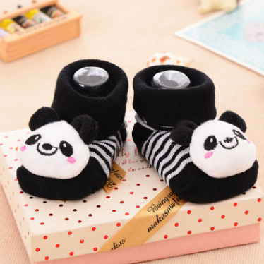 Style: 15, Size: Big - Cotton Baby Socks Christmas Socks For Newborns Gift Animal Lot Anti Slip With Rubber Soles For Child Boy Girl Newborn Baby Socks