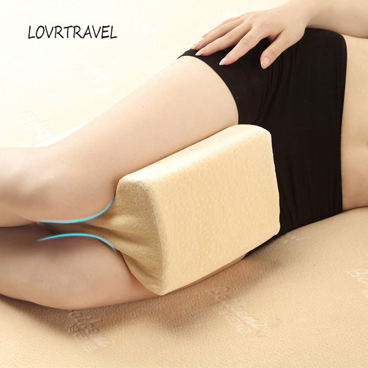 Color: Yellow pillowcase - Pregnant Women knee leg Pillow
