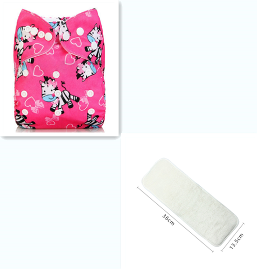 Color: F35 witha diaper - Baby Cloth Diapers, Washable Diapers