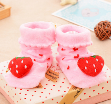 Style: 10, Size: Small - Cotton Baby Socks Christmas Socks For Newborns Gift Animal Lot Anti Slip With Rubber Soles For Child Boy Girl Newborn Baby Socks