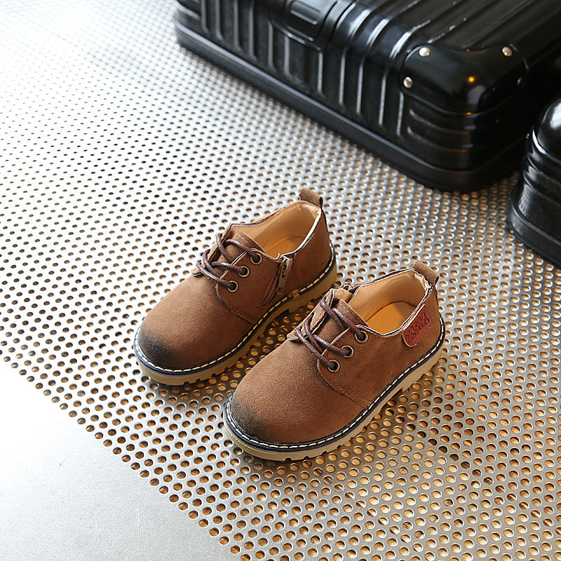 Spring 2021 children casual shoes, boys and girls shoes, British retro shoes, wear shoes, baby shoes