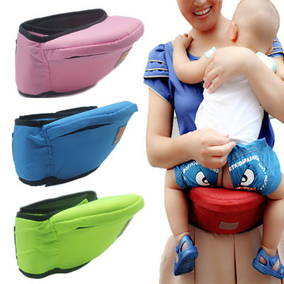 Color: Coffee - Baby out of the baby waist stool baby holding stool non-slip design straps hold baby waist stool maternal and child supplies