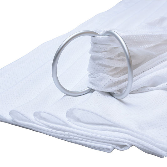 Color: White - Mesh baby sling strap