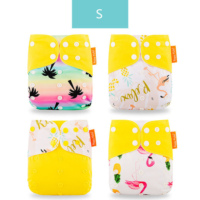 Specification: S - Washable Eco-friendly Cloth Diaper Ecological Adjustable Nappy Reusable Diaper