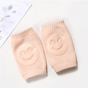 Color: Color, quantity: Q1pcs - Summer Terry Baby Socks Knee Pads