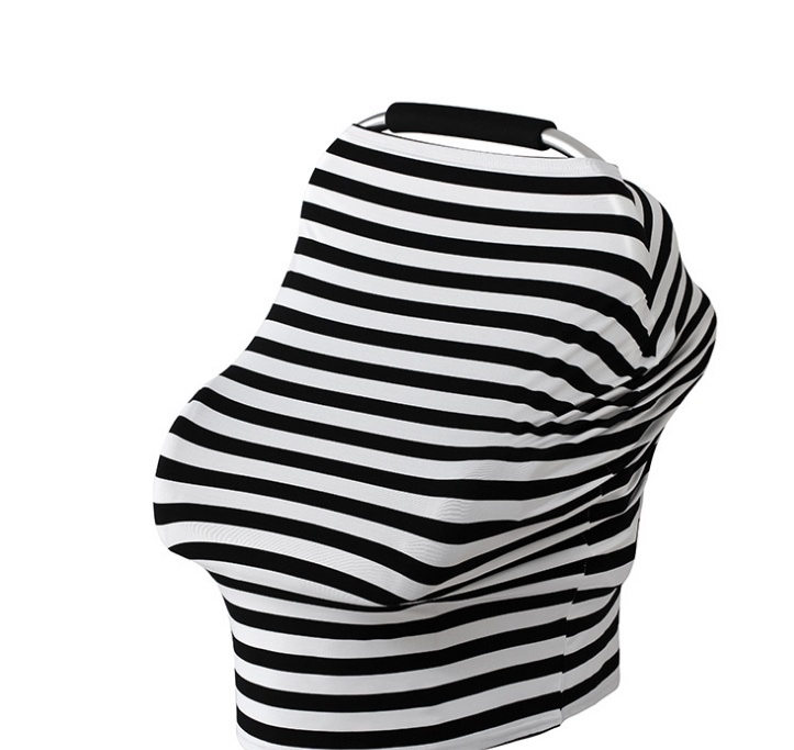 Color: Black B - Nursing Breastfeeding Privacy Cover