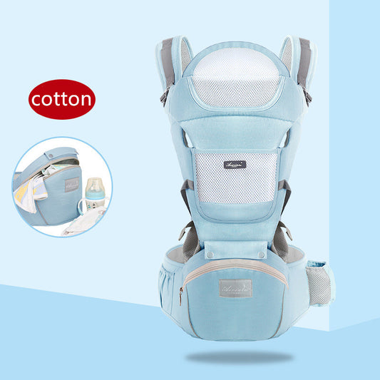 Color: Star Blue, Style: C Style - Baby waist stool