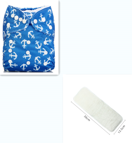 Color: F14 witha diaper - Baby Cloth Diapers, Washable Diapers