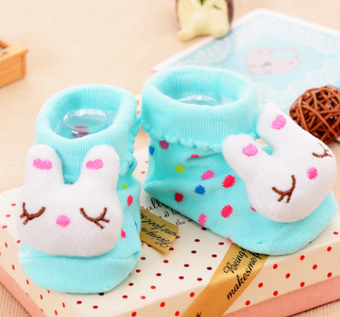 Style: 6, Size: Big - Cotton Baby Socks Christmas Socks For Newborns Gift Animal Lot Anti Slip With Rubber Soles For Child Boy Girl Newborn Baby Socks