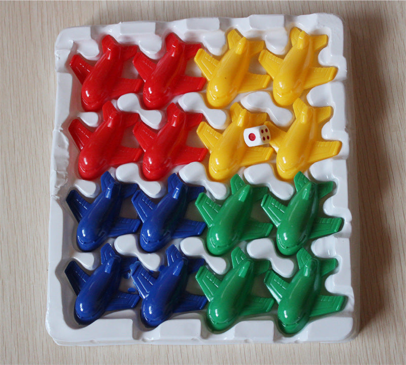 Style: Plastic plane - Flight chess game