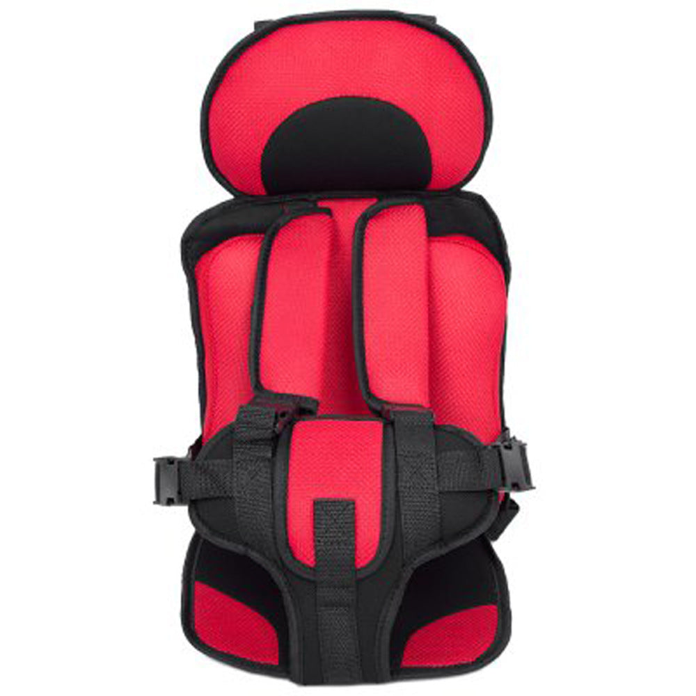 Color: Red - Infant Safe Seat Mat Portable Baby Safety Seat Children's Chairs Updated Version Thickening Sponge Kids Car Stroller Seats Pad