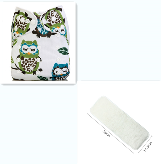 Color: F40 witha diaper - Baby Cloth Diapers, Washable Diapers