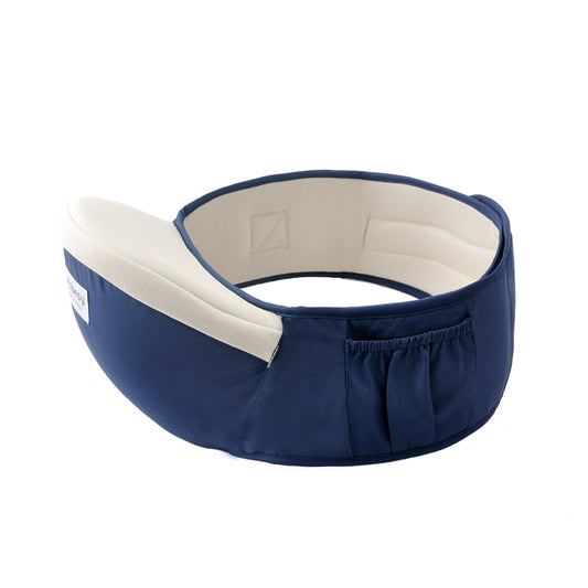 Color: Dark Blue, style: Polyester - Baby Carrier Waist Stool Walker Baby Carrier Carry Belt