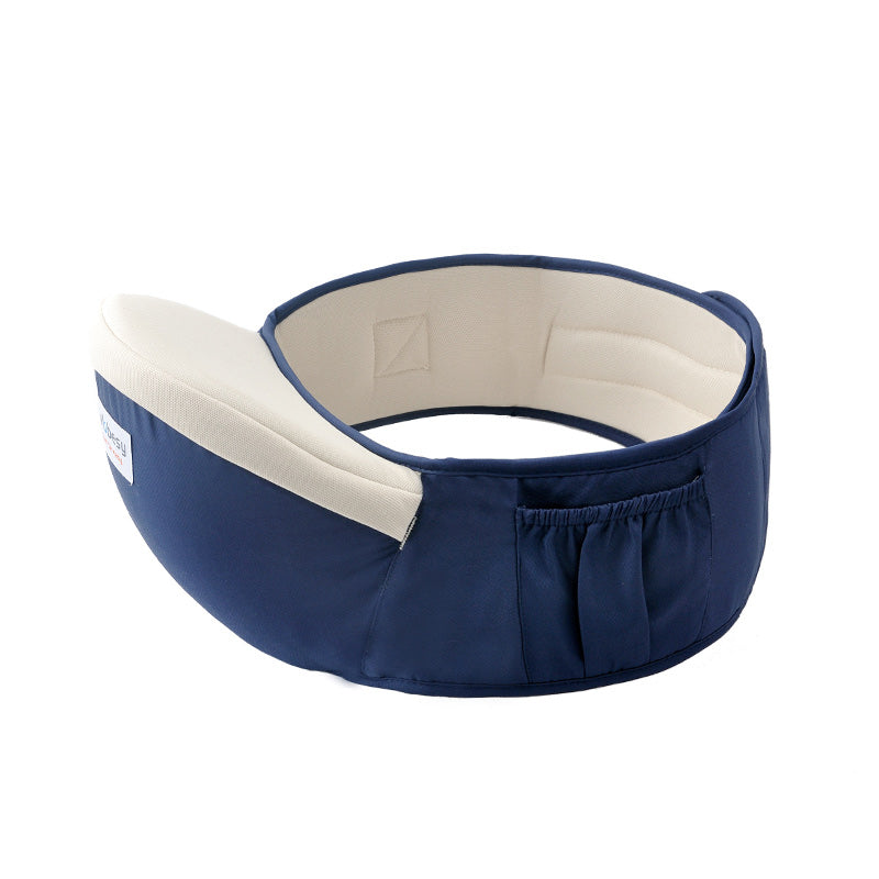 Color: Dark Blue, style: Polyester - Baby Carrier Waist Stool Walker Baby Carrier Carry Belt