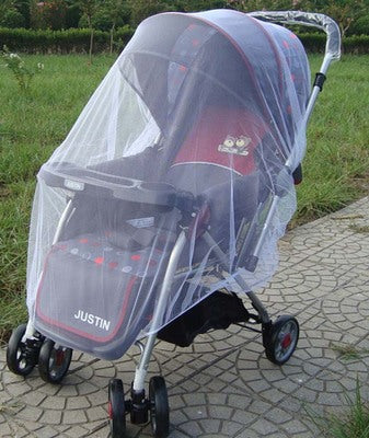 Color: Lengthen 170 - Increase baby stroller nets Baby stroller encryption full cover nets General dustproof and anti-mosquito