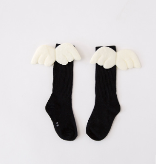 Color: black, Kid Sock Size: 1 3years old - Wing socks