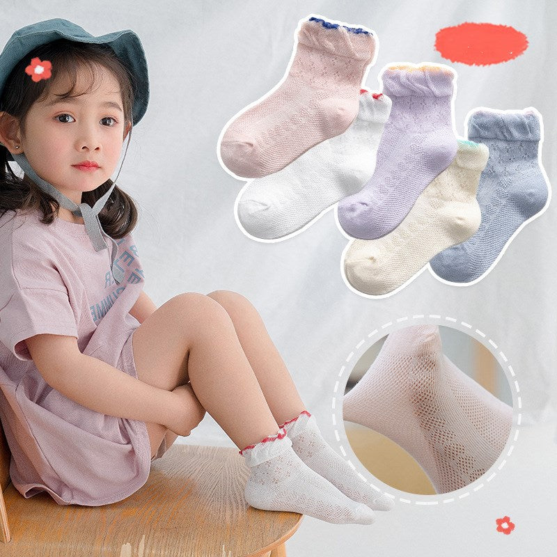 Children's socks Summer Cotton breathable baby socks