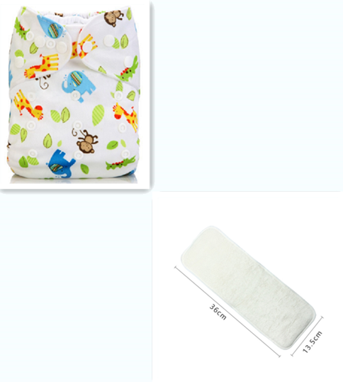 Color: F17 witha diaper - Baby Cloth Diapers, Washable Diapers