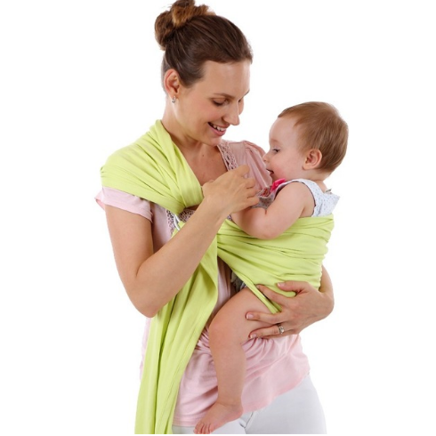 Style: C, Color: Green - Baby Carrier Sling For Newborns Soft Infant Wrap Breathable Wrap Hipseat Breastfeed Birth Comfortable Nursing Cover