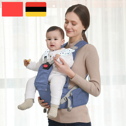 Color: Gerry blue - Multifunctional Stool Waist Support, Waist Protection And Baby Holding Artifact