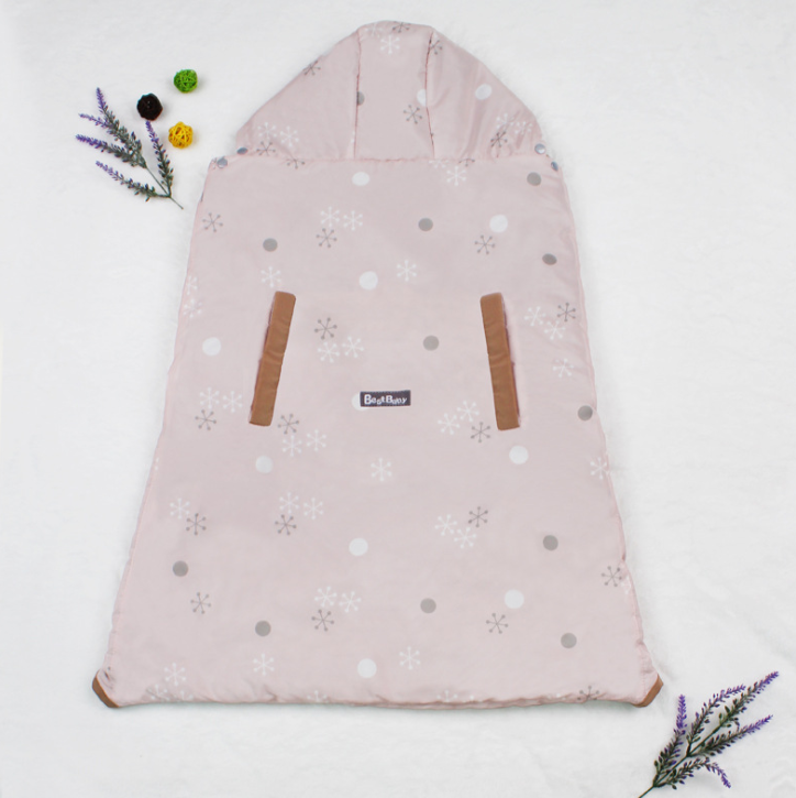 Infants and children's slings cloaked by the baby autumn and winter thick windproof warmth holding blanket baby two-piece sleeping bag