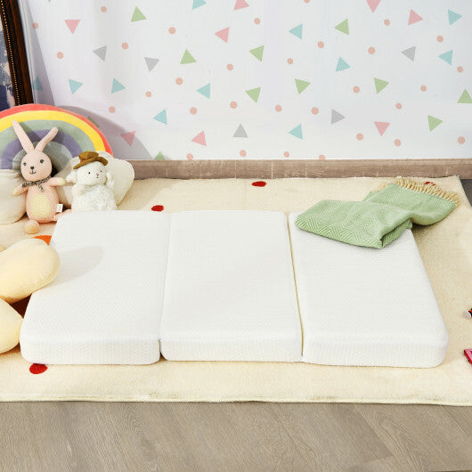 Tri-Fold Pack n Play Mattress with 3 Inch Ultra Soft Foam