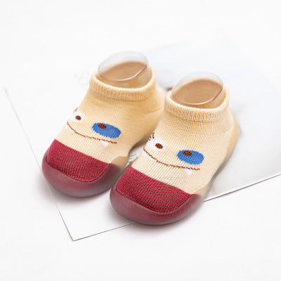 Color: Monster red, Size: Size24 - Baby Footwear, Ultra-Thin, Breathable, Non-Slip, Soft-Soled, Waterproof Floor Shoes